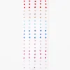 Mini bijoux de peau arc-en-ciel - Lot de 100