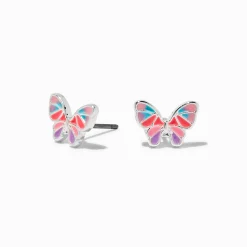 Mini clous d'oreilles papillon qui changent de couleur en réaction aux UV