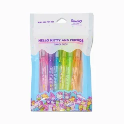 Mini stylos gel Boutique de snacks Hello Kitty® And Friends- Lot de 6