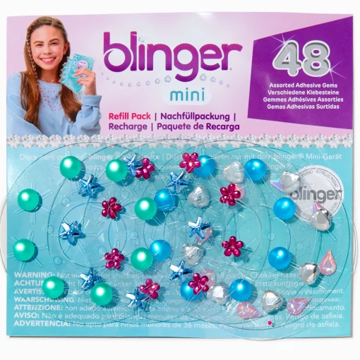 Pack de recharge mini strass adhésifs Blinger©