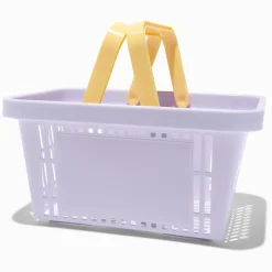 Panier de shopping violet