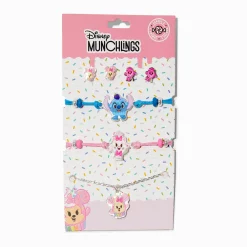 Parure de bijoux Disney Munchlings série 1 - Lot de 5