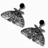 Pendantes 2,5 cm papillon de nuit céleste