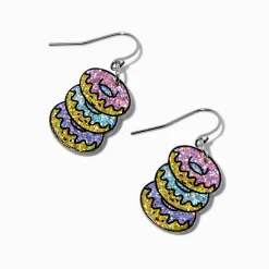 Pendantes pile de donut acrylique brillantes