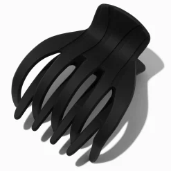 Pince à cheveux yoga noir mat
