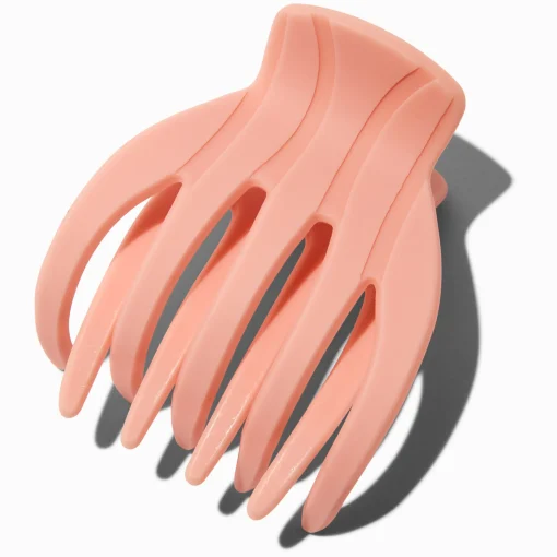 Pince à cheveux yoga rose mate