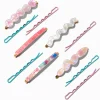 Pink Wavy Hair Pins - 11 Pack