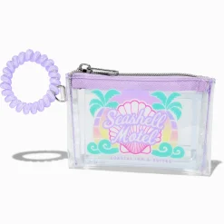 Pochette poignet porte-monnaie « Seashell Motel »