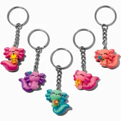 Porte-clés axolotl best friends - Lot de 5