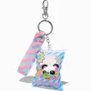 Porte-clés bracelet snack « lyophilisé » panda