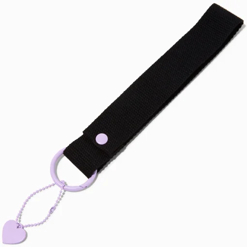 Porte-clés bracelet toile vierge à personnaliser