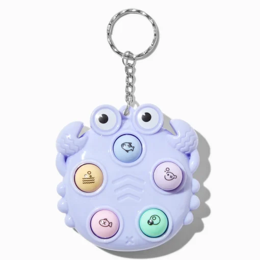 Porte-clés crabe jeu de la taupe