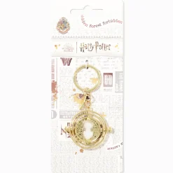 Porte-clés retourneur de temps Harry Potter™ - Couleur dorée