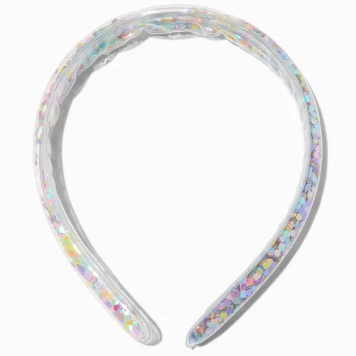 Serre-tête shaker cœur iridescent Claire's Club