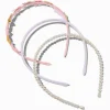Serre-têtes à nœud couleur dorée et rose Claire's Club - Lot de 3