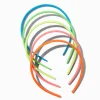 Serre-têtes en plastique corde fluo Claire's Club - Lot de 5