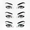 Strass pour les yeux multicolores (lot de 3)