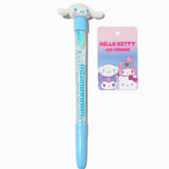 Stylo bleu à paillettes Cinnamoroll™ Hello Kitty® And Friends