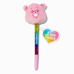 Stylo shaker pailleté Bisounours™ - Les modèles peuvent varier
