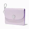 Étui pour cartes violet marguerite iridescent
