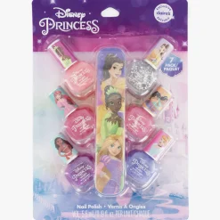 Vernis à ongles et lime à ongles Disney Princess - Lot de 7