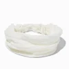 White Sheer Headwrap